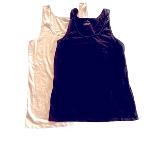 Danskin S/2 Tank Tops Pink and Black L
